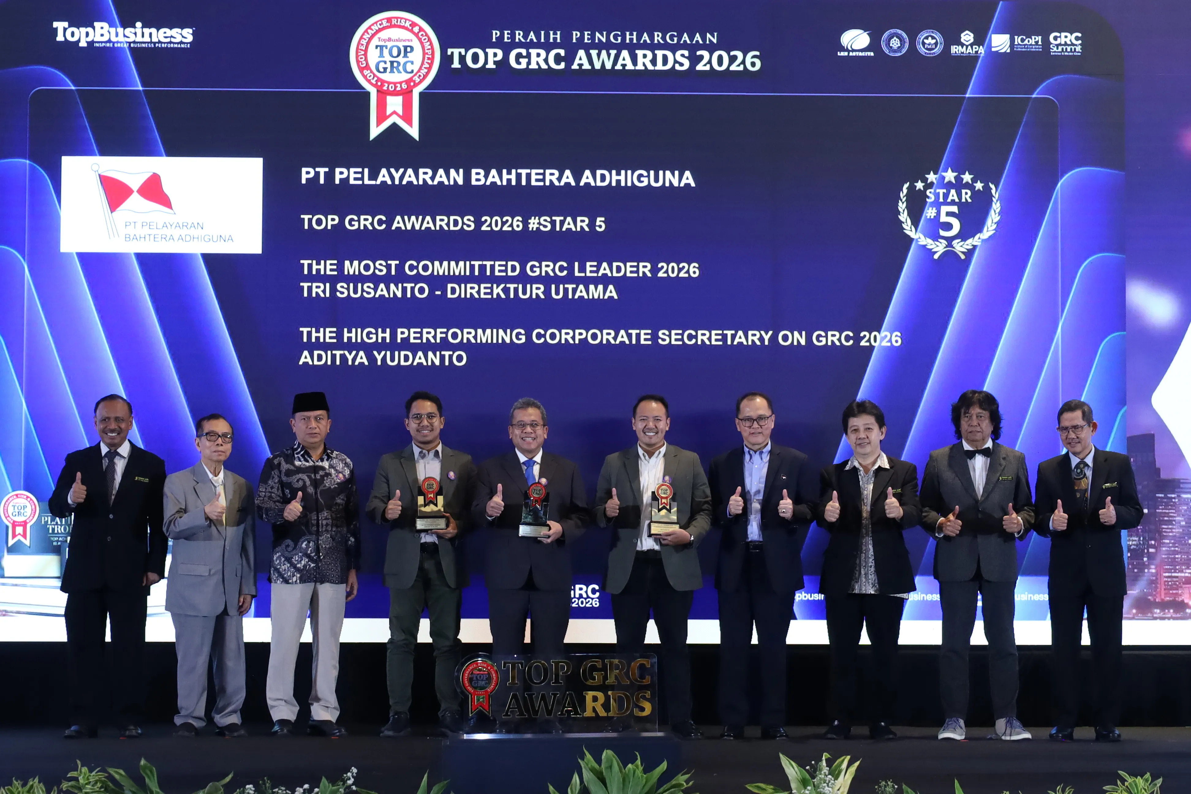 BAg Raih Tiga Penghargaan TOP GRC Awards 2026, Tegaskan Komitmen Tata Kelola Berkelanjutan yang Lebih Baik