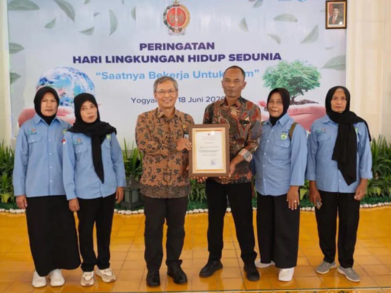 Program CSR Kolaborasi PLN EPI Group Raih Penghargaan Padukuhan Tangguh Iklim DIY 2026