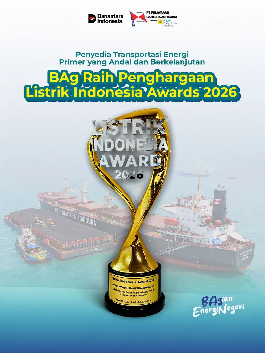 BAg Raih Penghargaan Listrik Indonesia Awards 2026